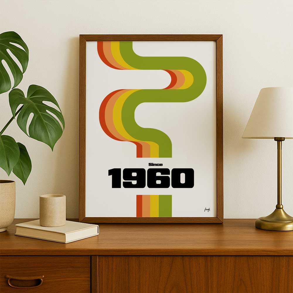 Affiche 1960