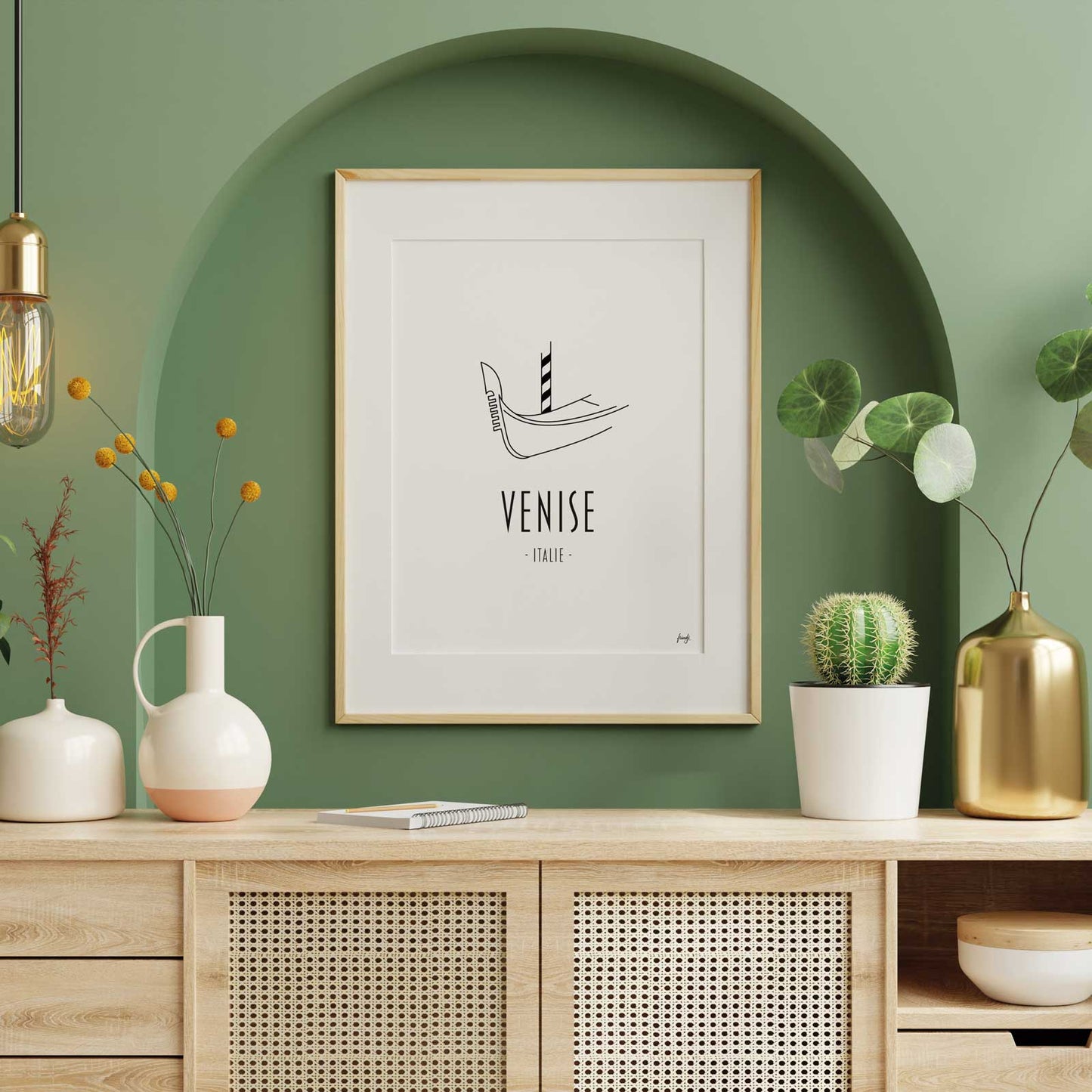 Affiche de la ville de Venise