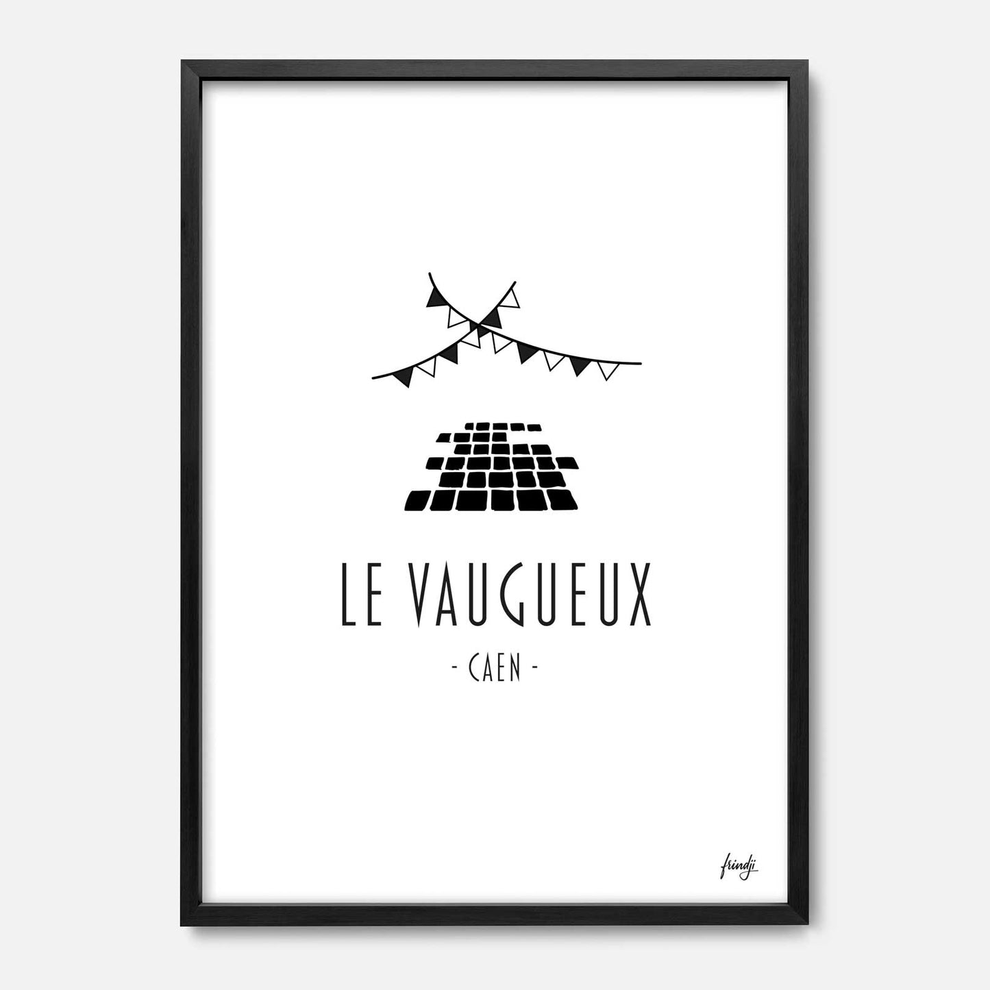 Affiche Vaugueux à Caen