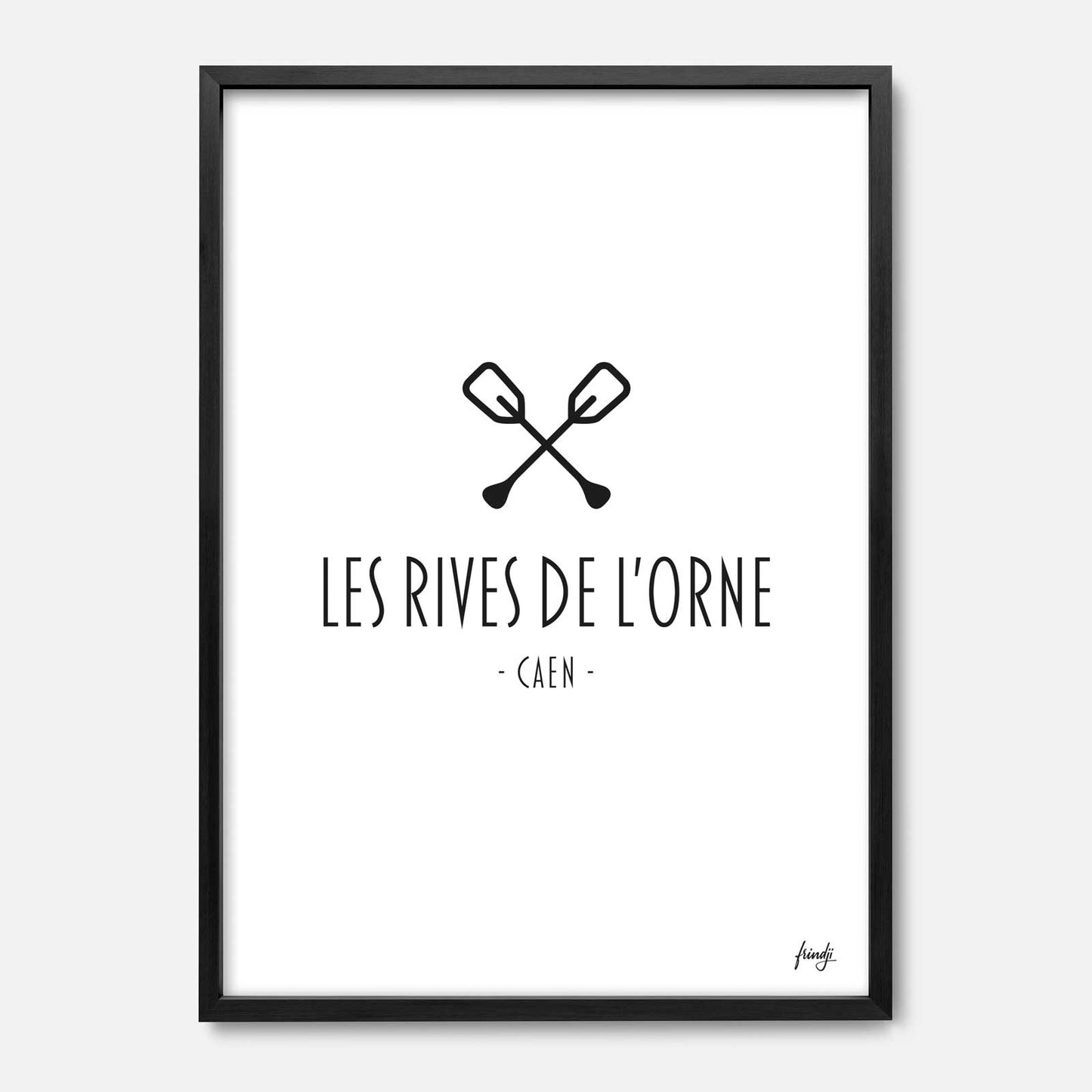 Affiche Rives de l'orne Caen
