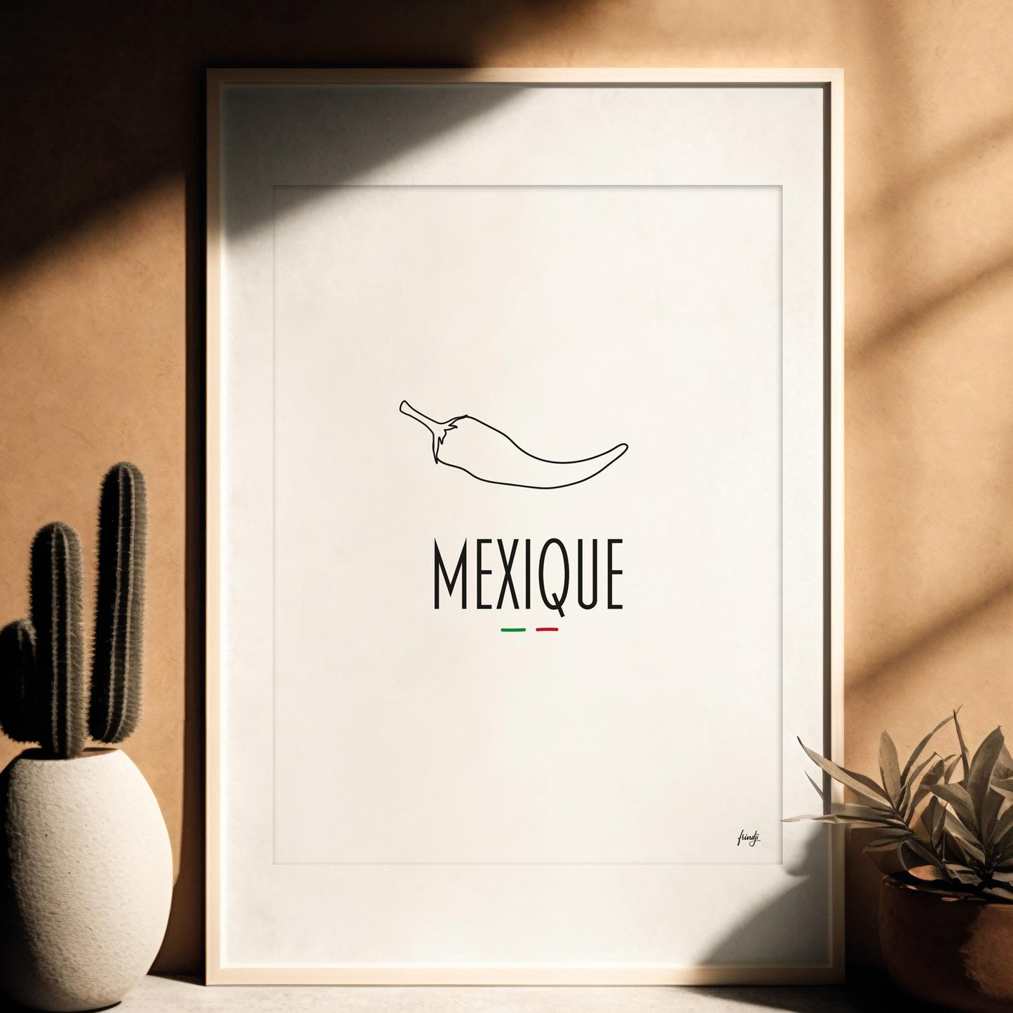 Affiche pays Mexique