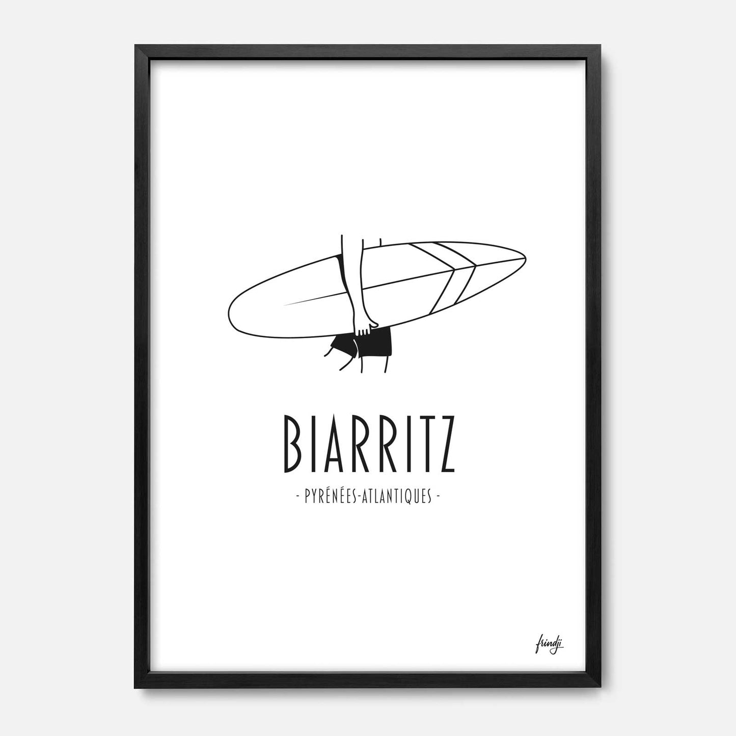 Affiche Biarritz