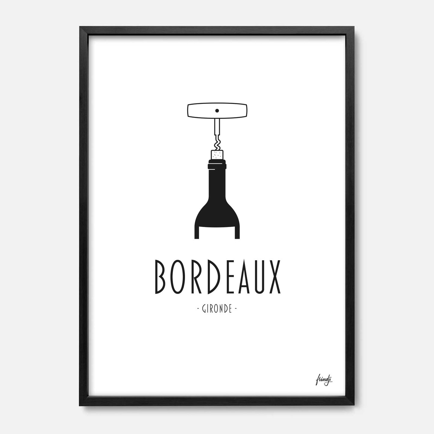 Affiche Bordeaux