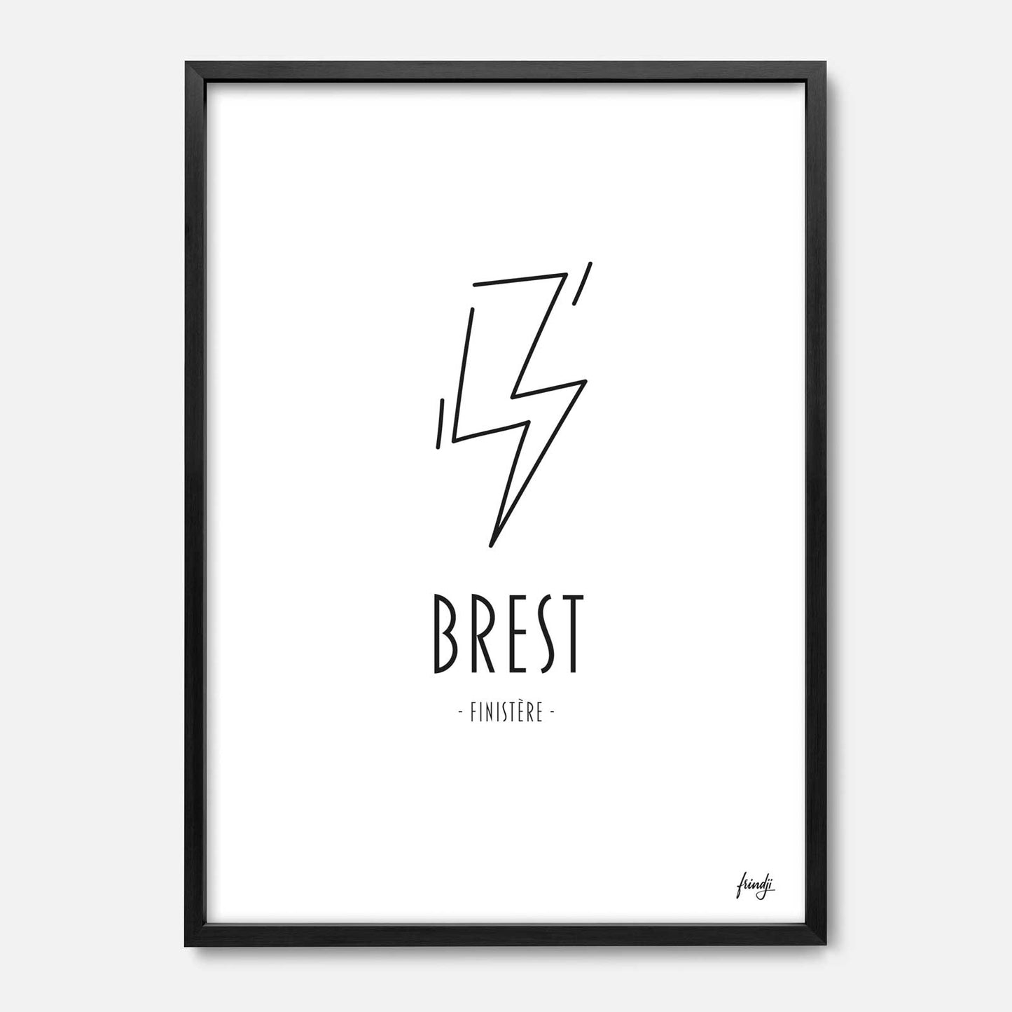 Affiche Brest