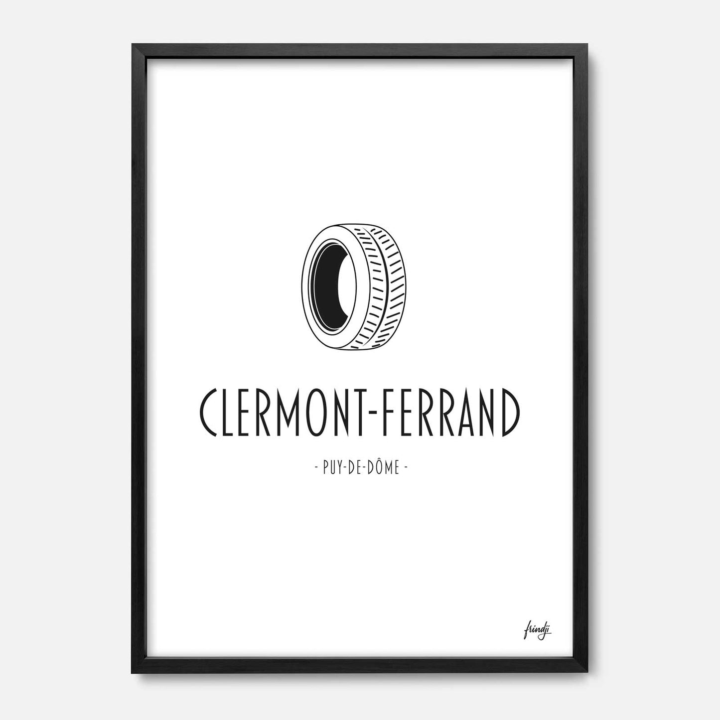 Affiche clermont-ferrand