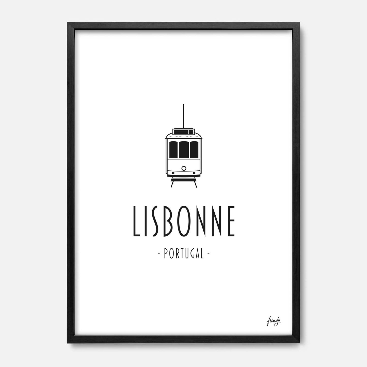 Affiche Lisbonne