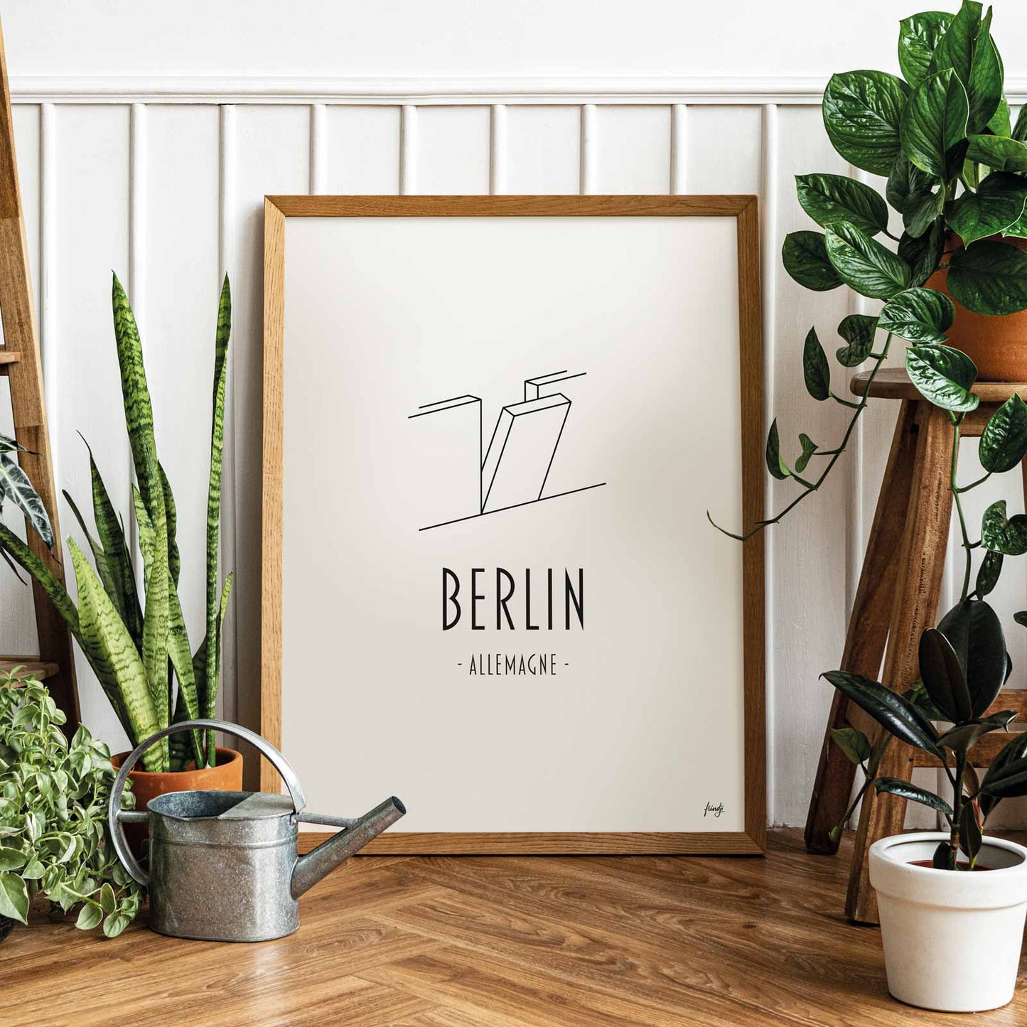 Affiche ville Berlin