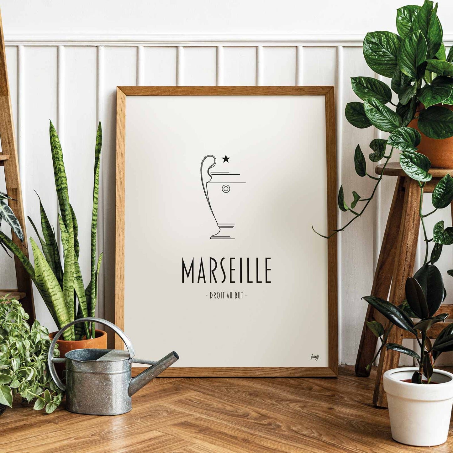 Affiche Marseille coupe de la ligue