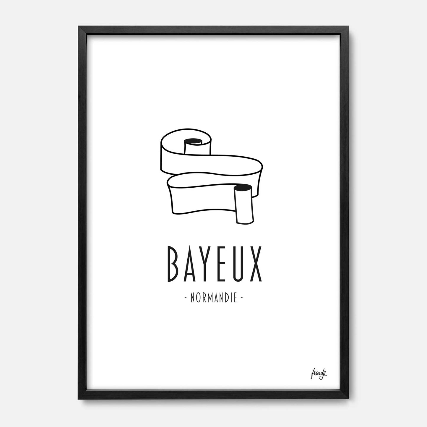 Affiche Bayeux tapisserie