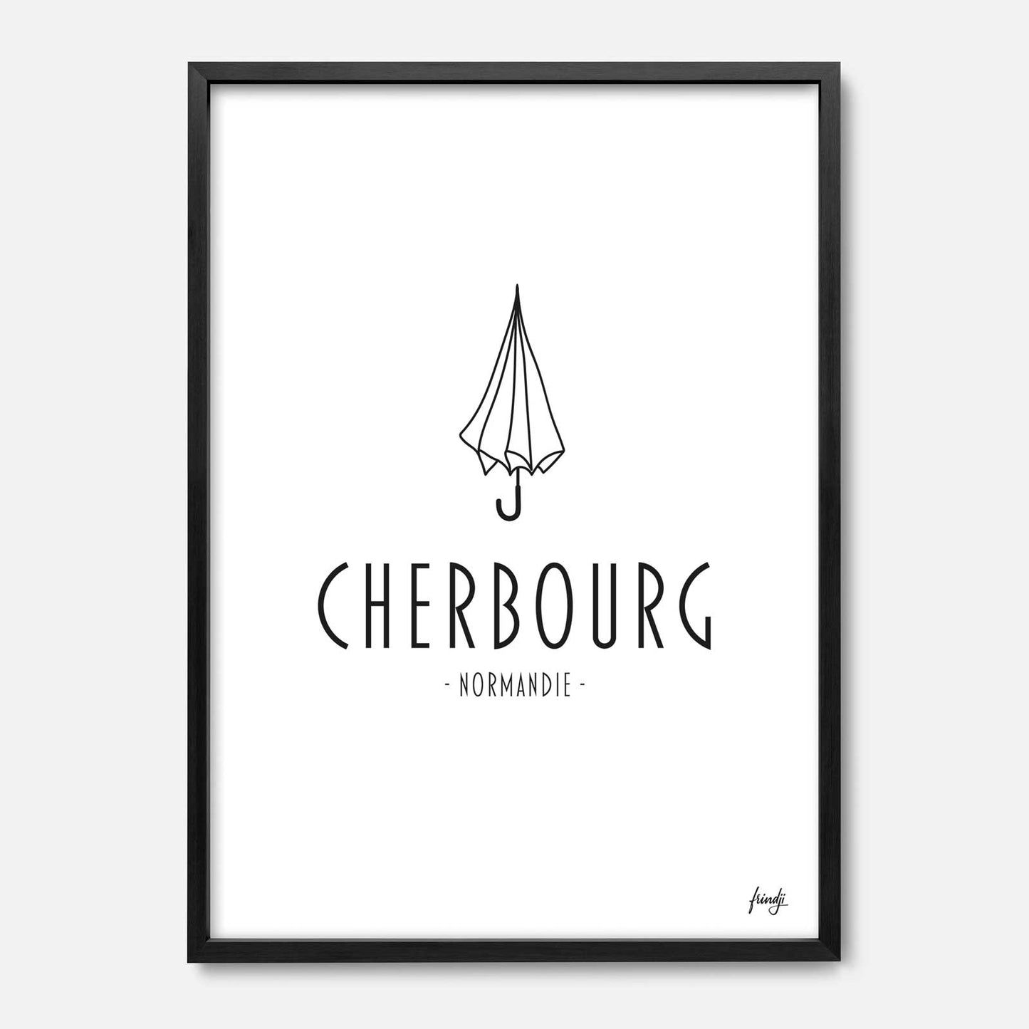 Affiche Cherbourg