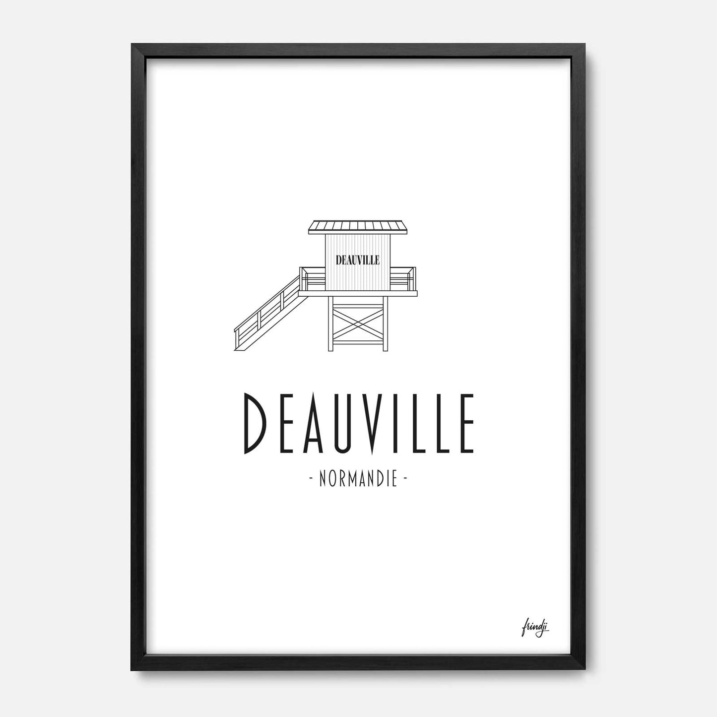 Affiche Deauville