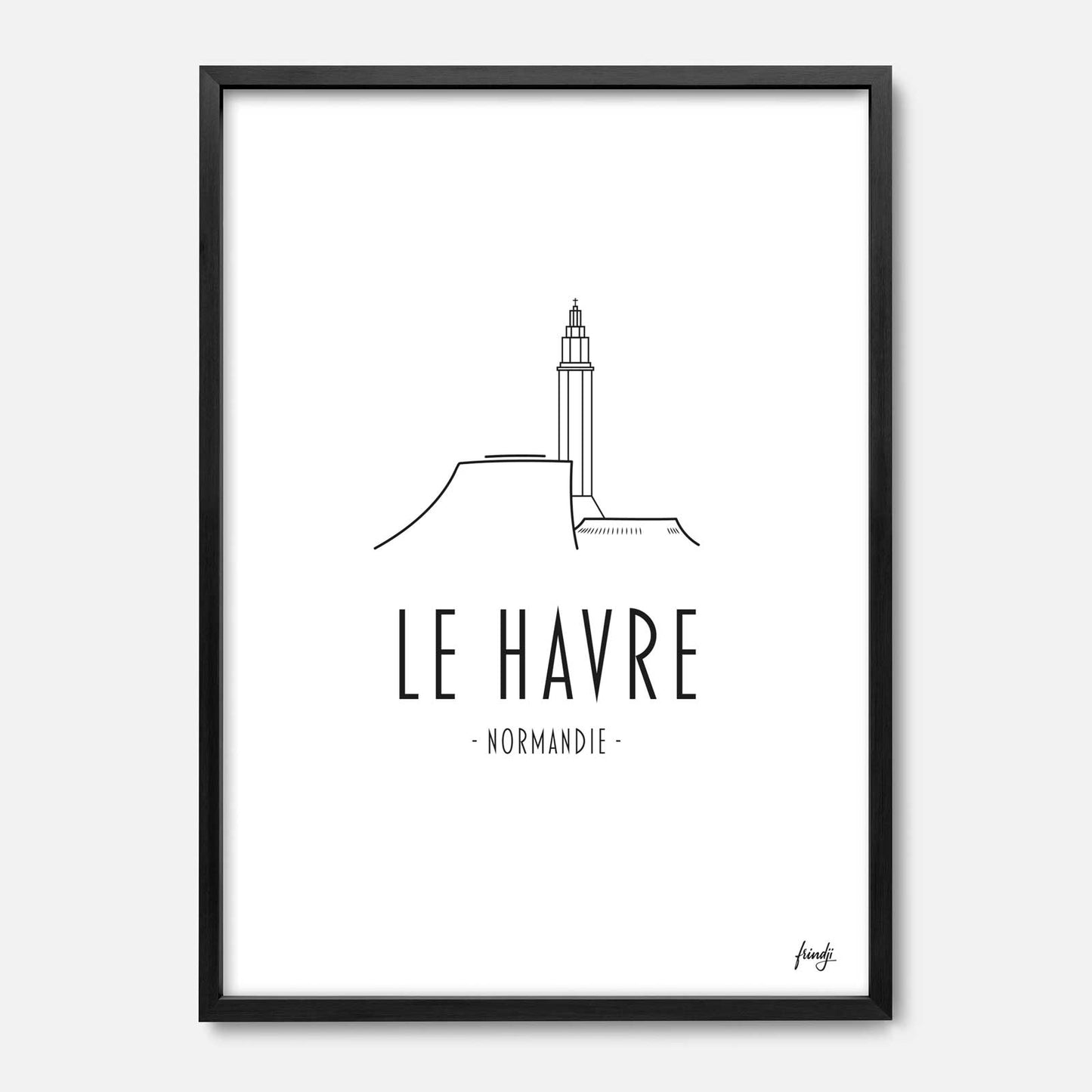 Affiche Le Havre