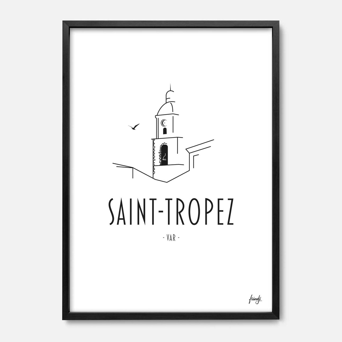 Affiche Saint-Tropez