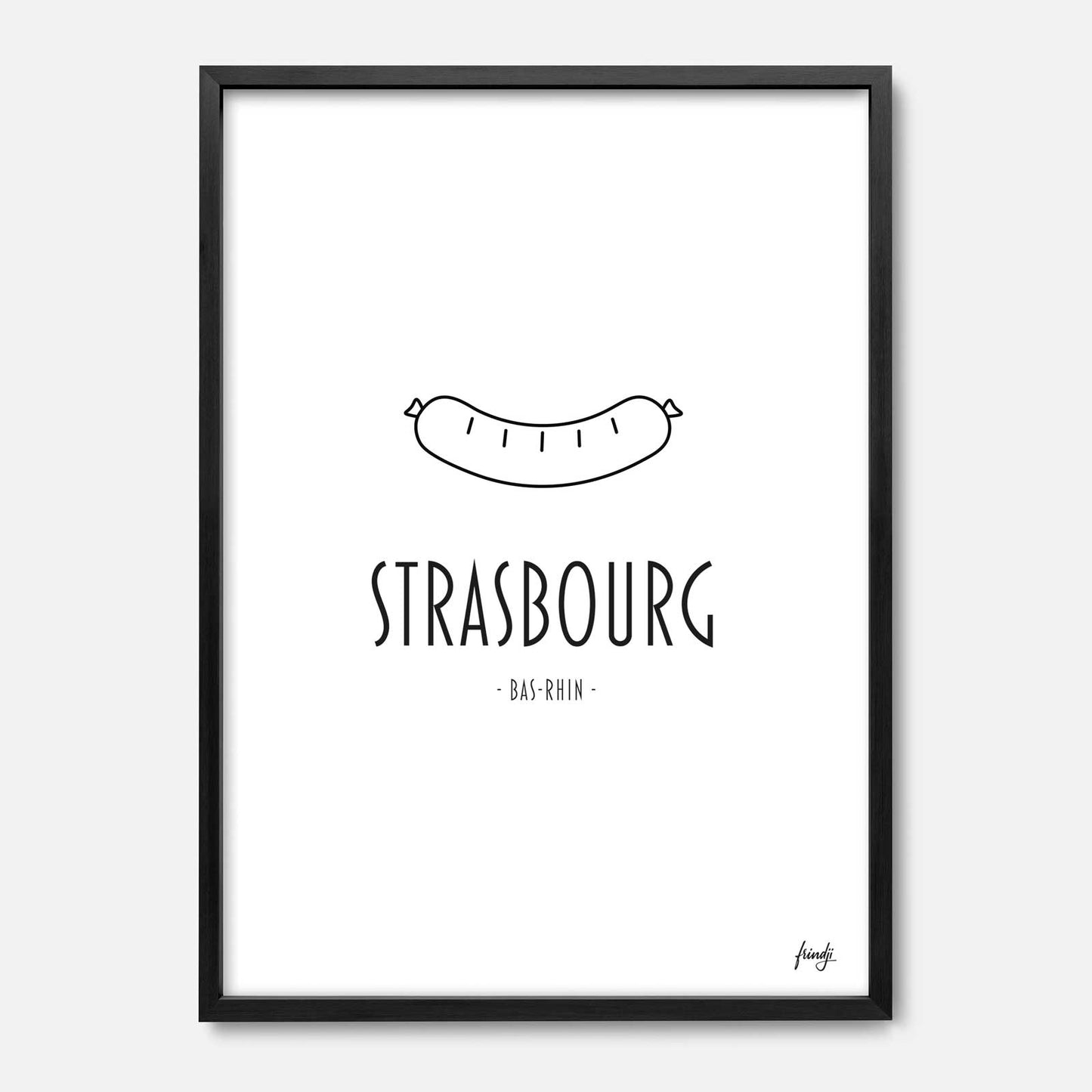Affiche Strasbourg
