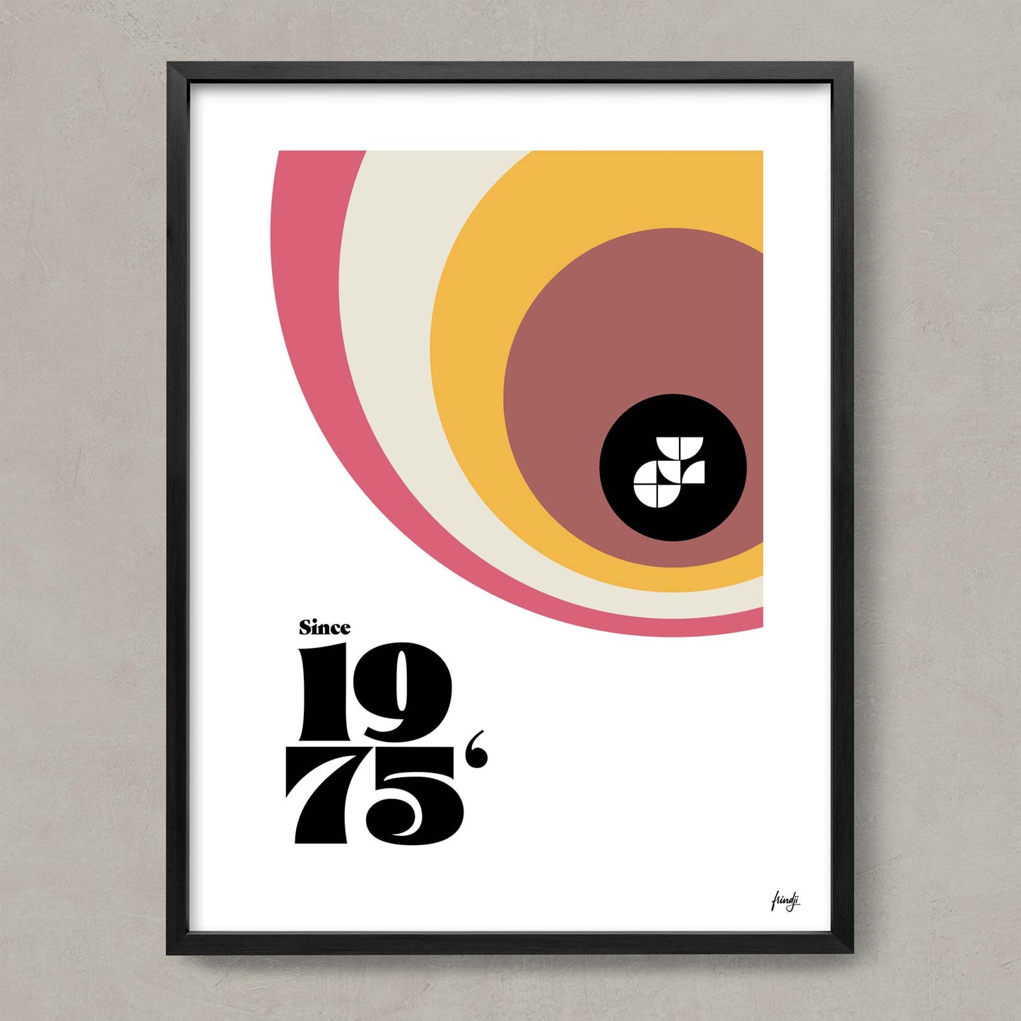 Poster de décoration 1975