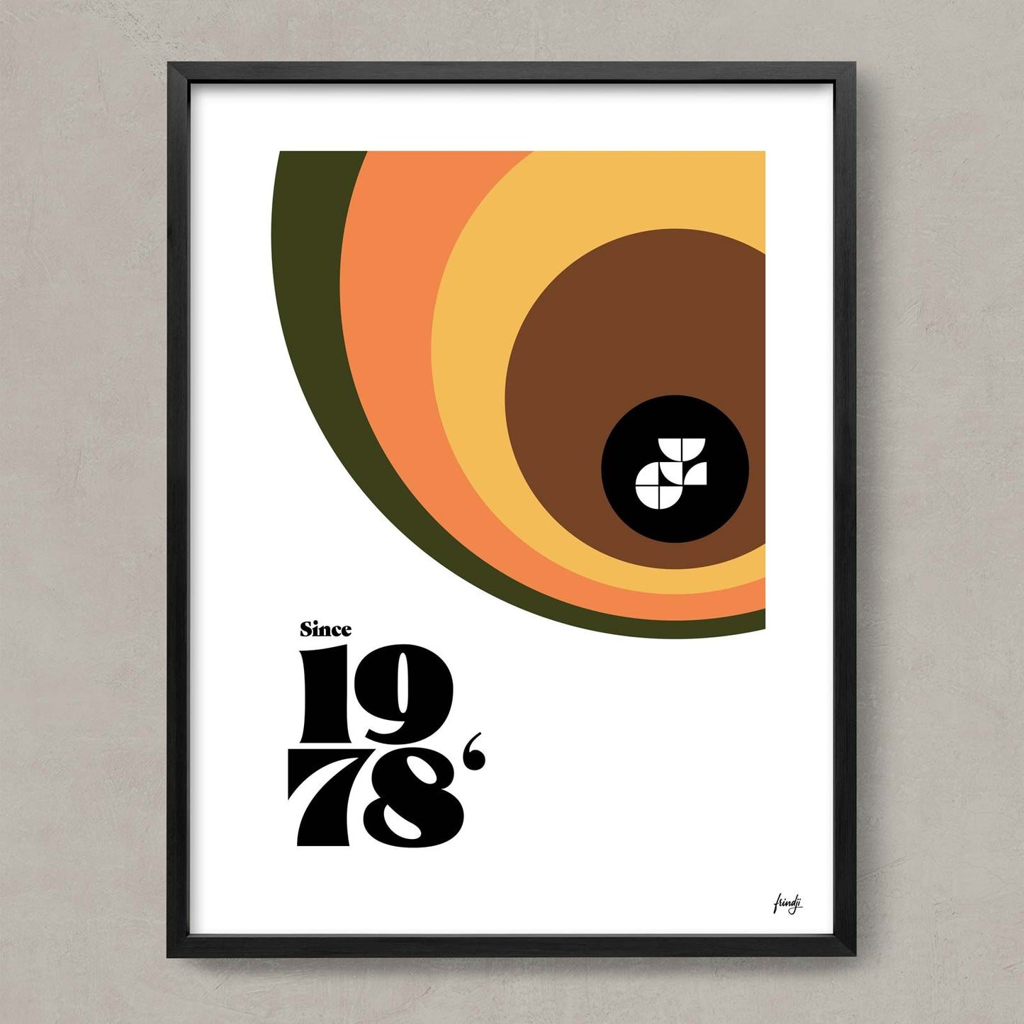 Affiche vintage 1978