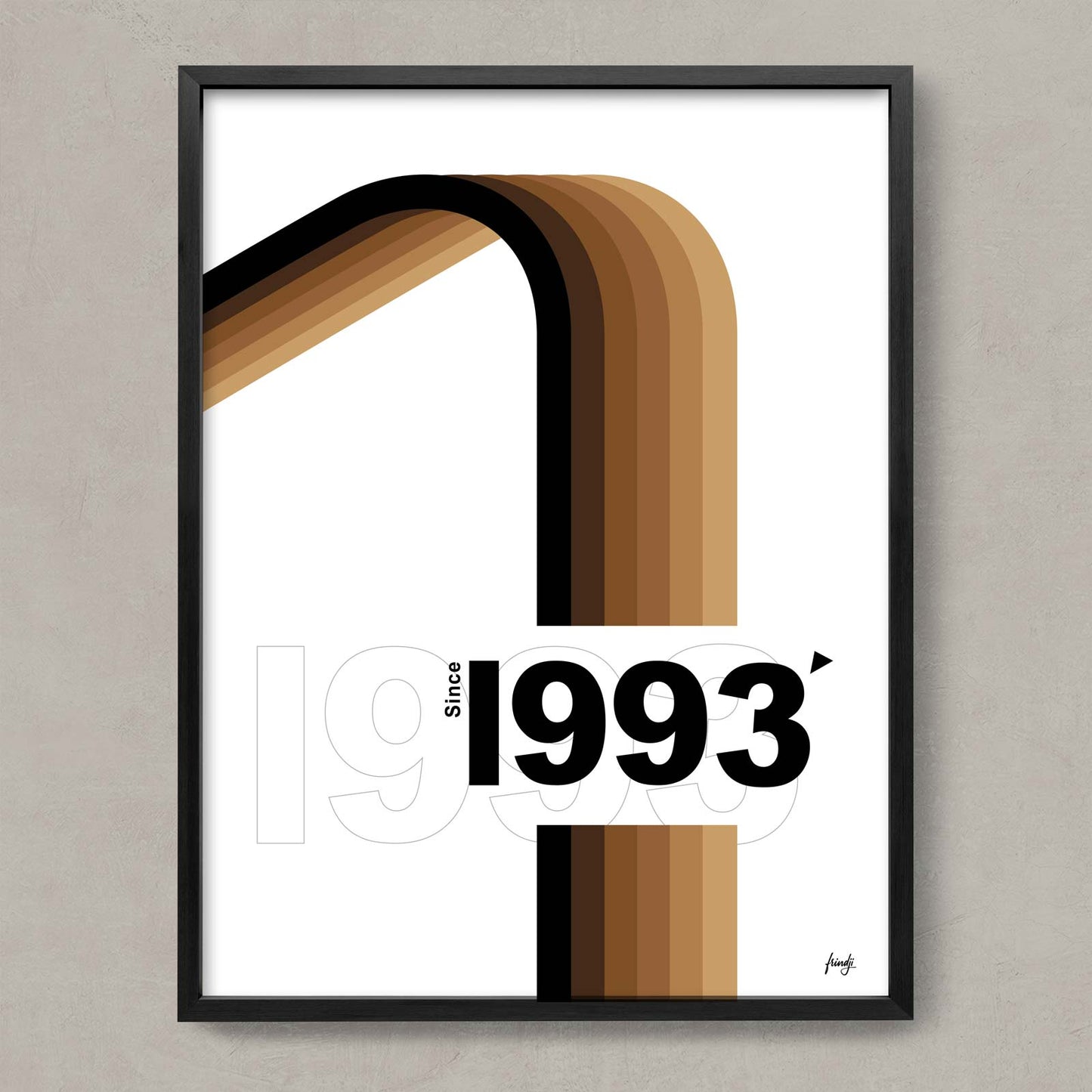 Affiche design 1993