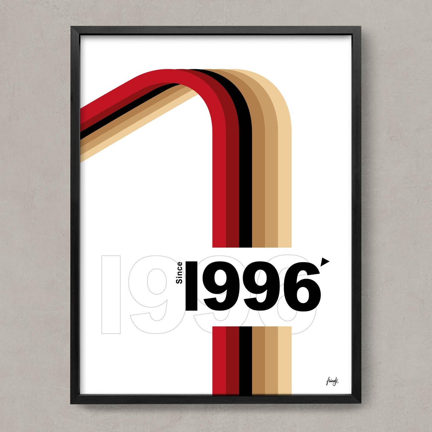 Affiche de l'année 1996