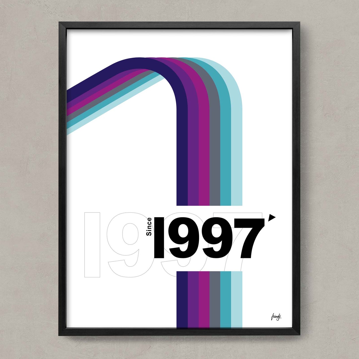 Affiche pop 1997