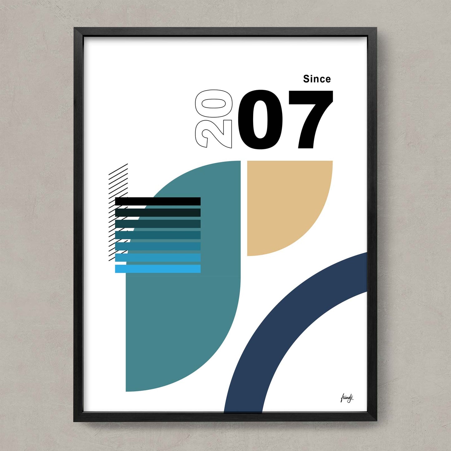 Affiche déco 2007