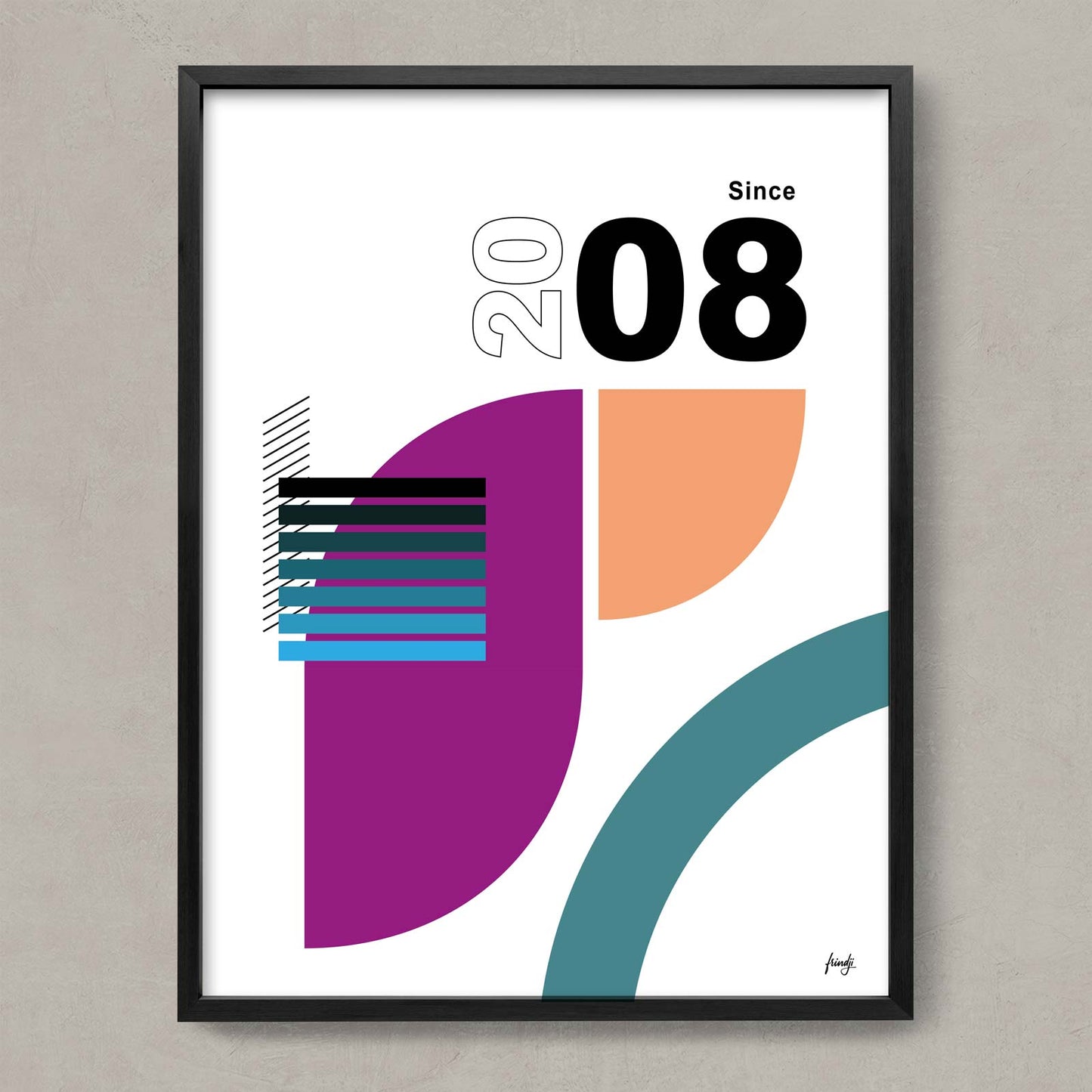 Affiche de l'année 2008