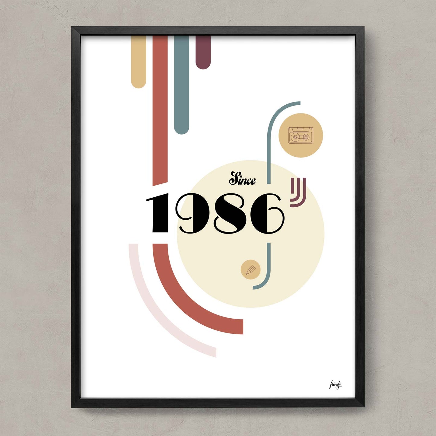 Affiche de l'année 1986