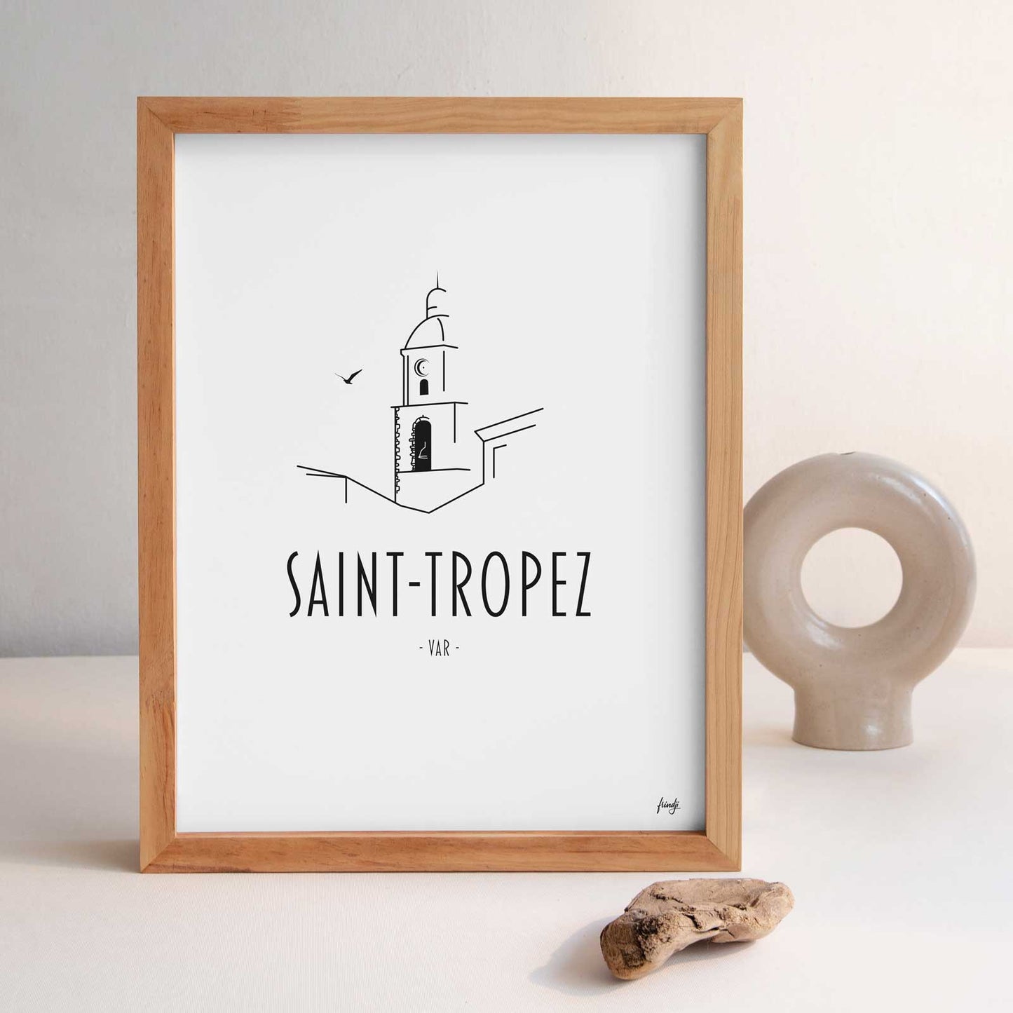 Illustration ville Saint-Tropez