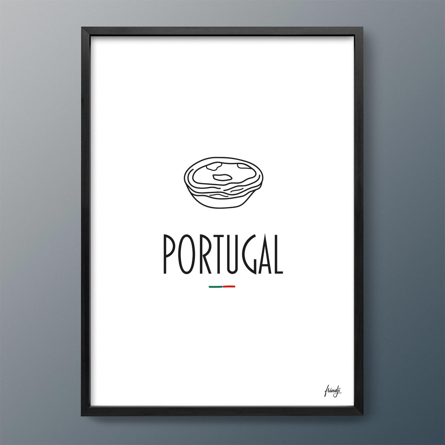 Poster illustration du Portugal