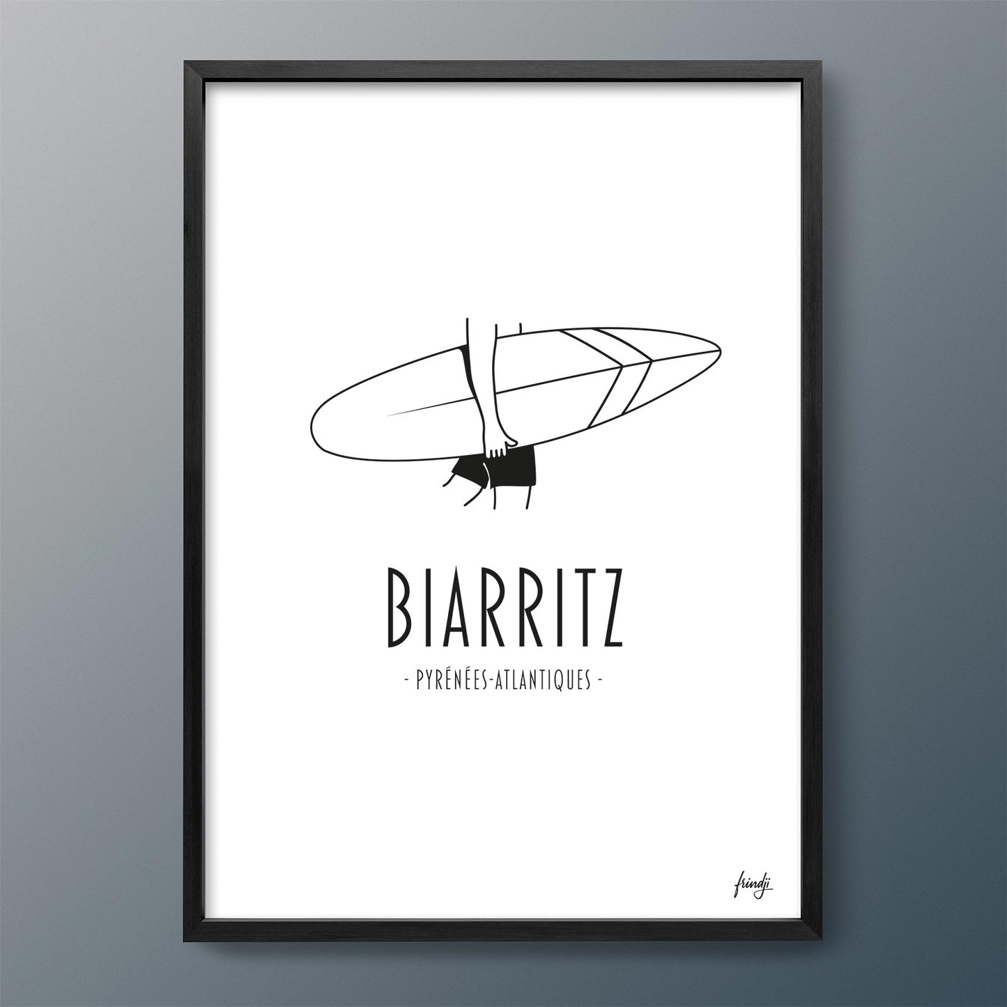 Illustration ville Biarritz