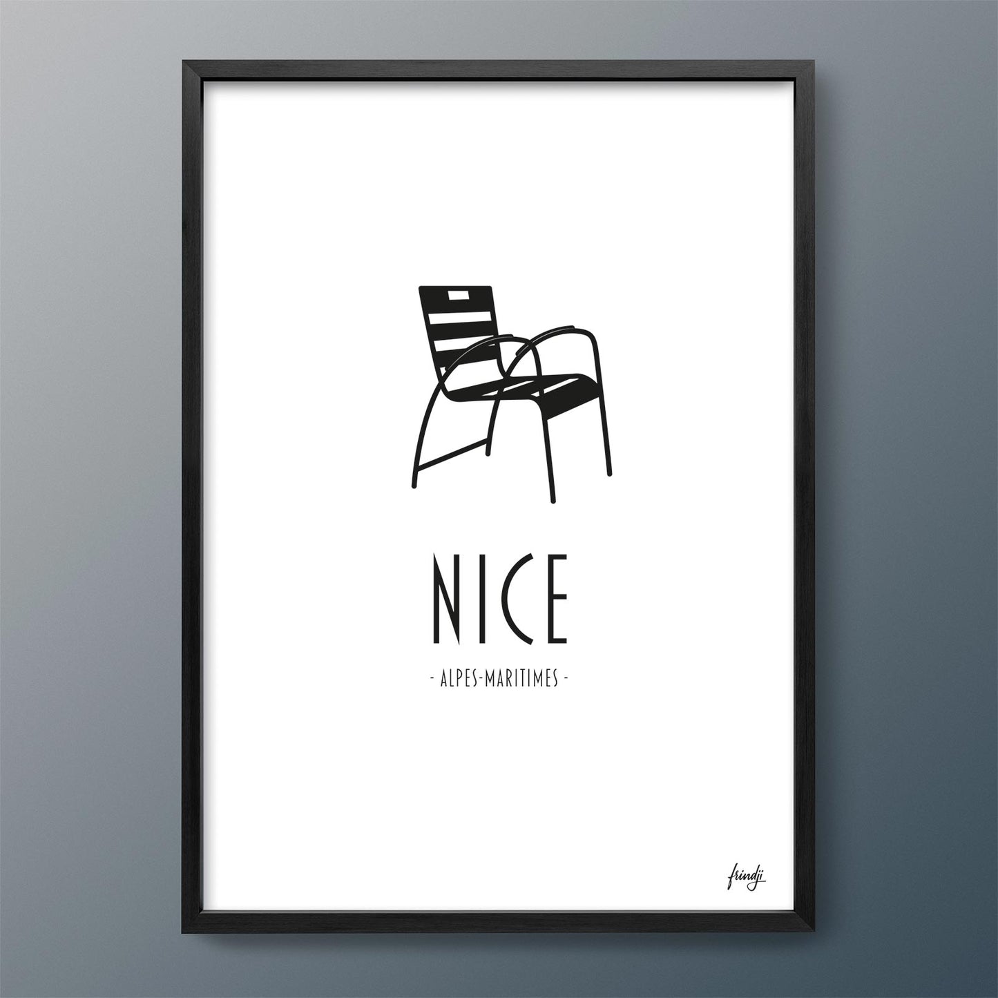 Affiche ville Nice