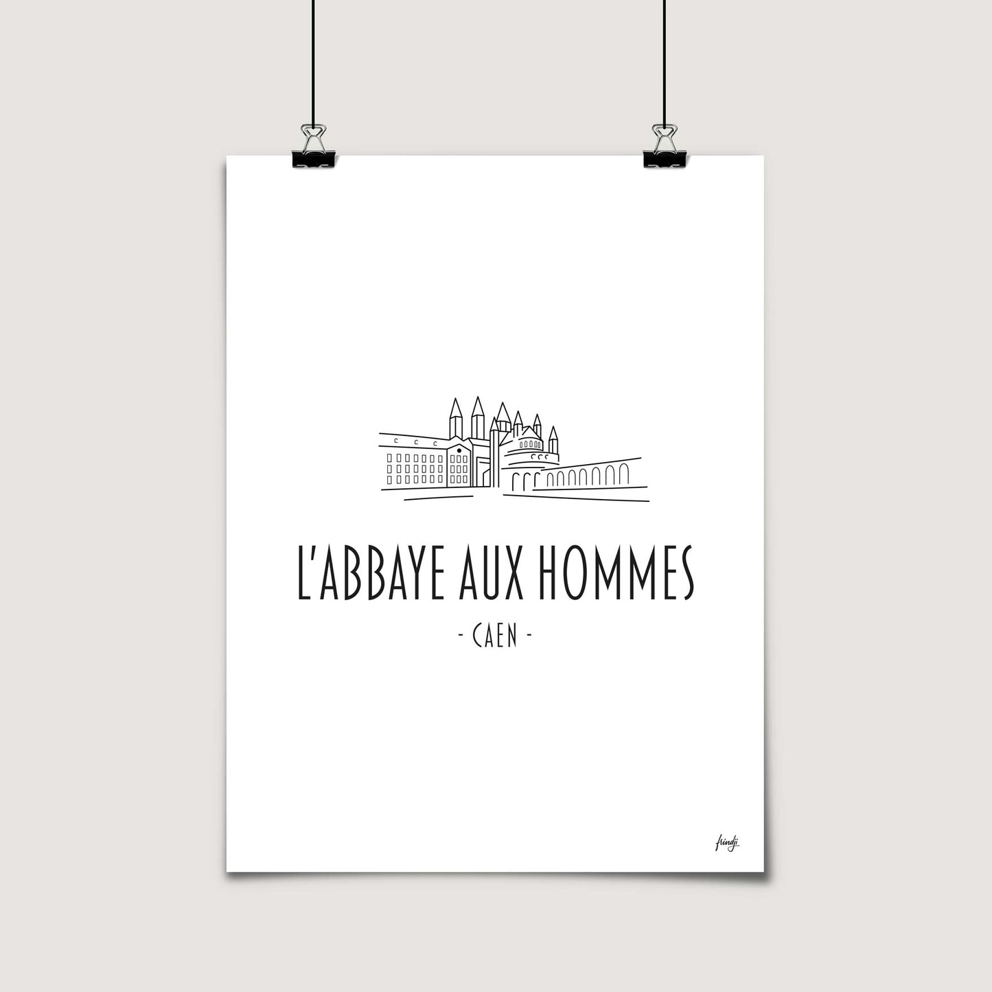 Illustration de Abbaye aux hommes à Caen