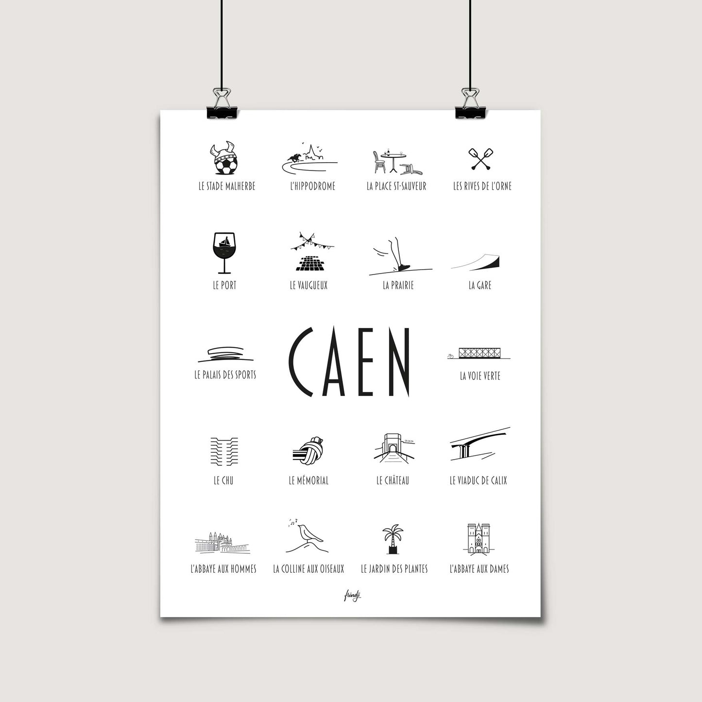 Poster Caen