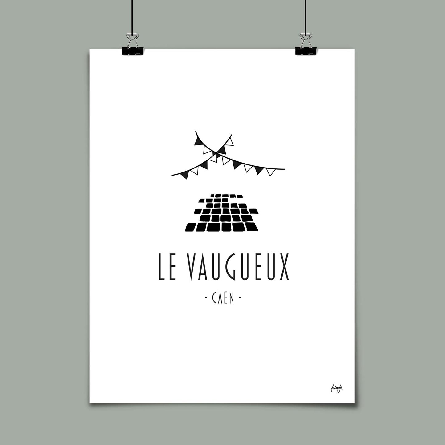 Poster Vaugueux