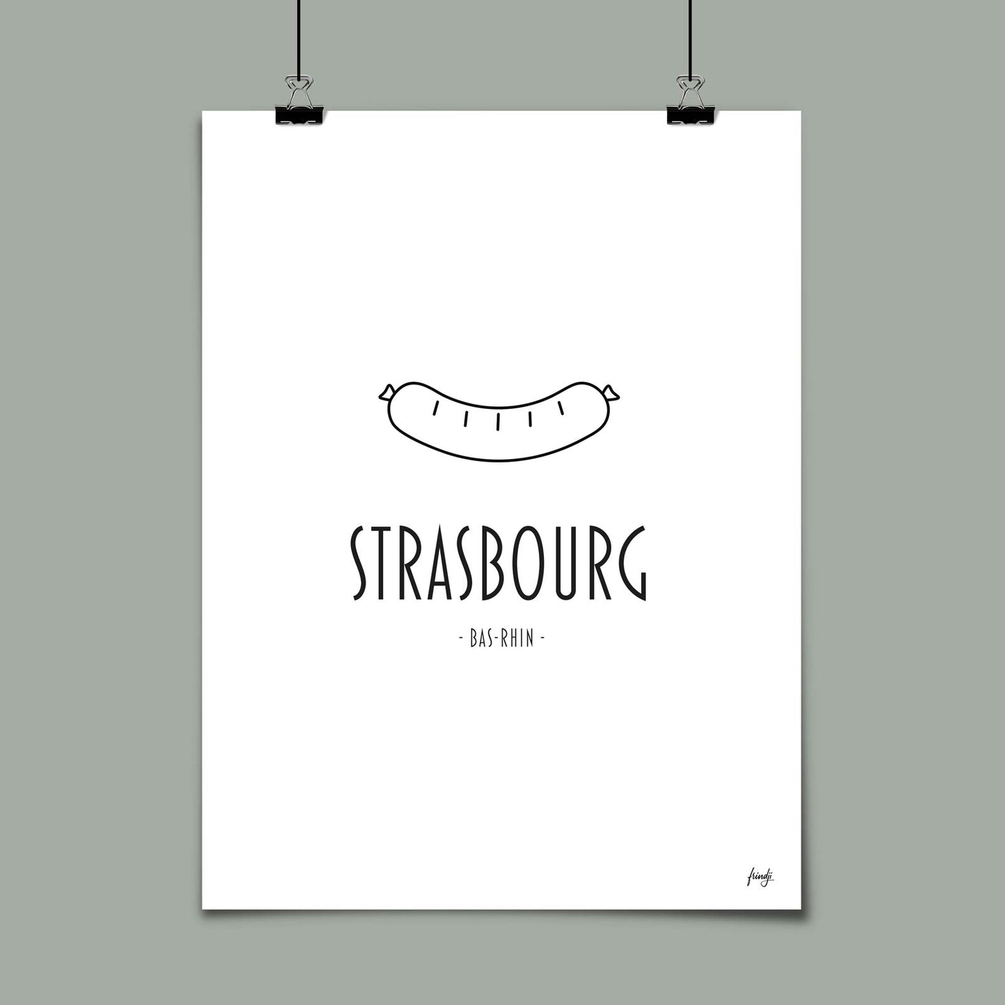 Poster Strasbourg