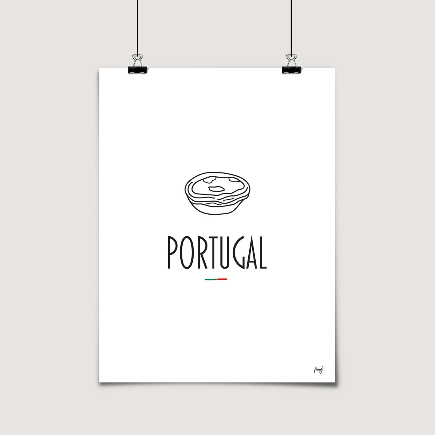 Affiche pays Portugal