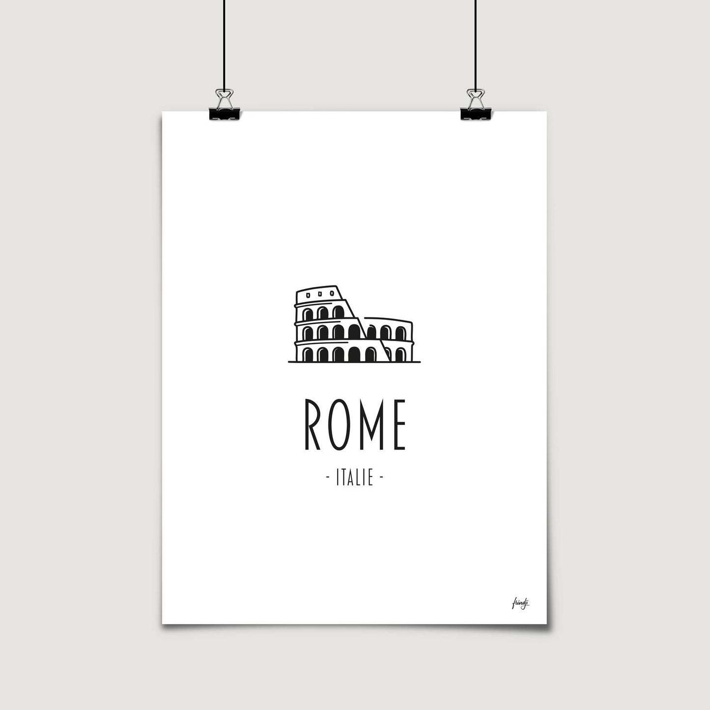 Poster Colisée Rome