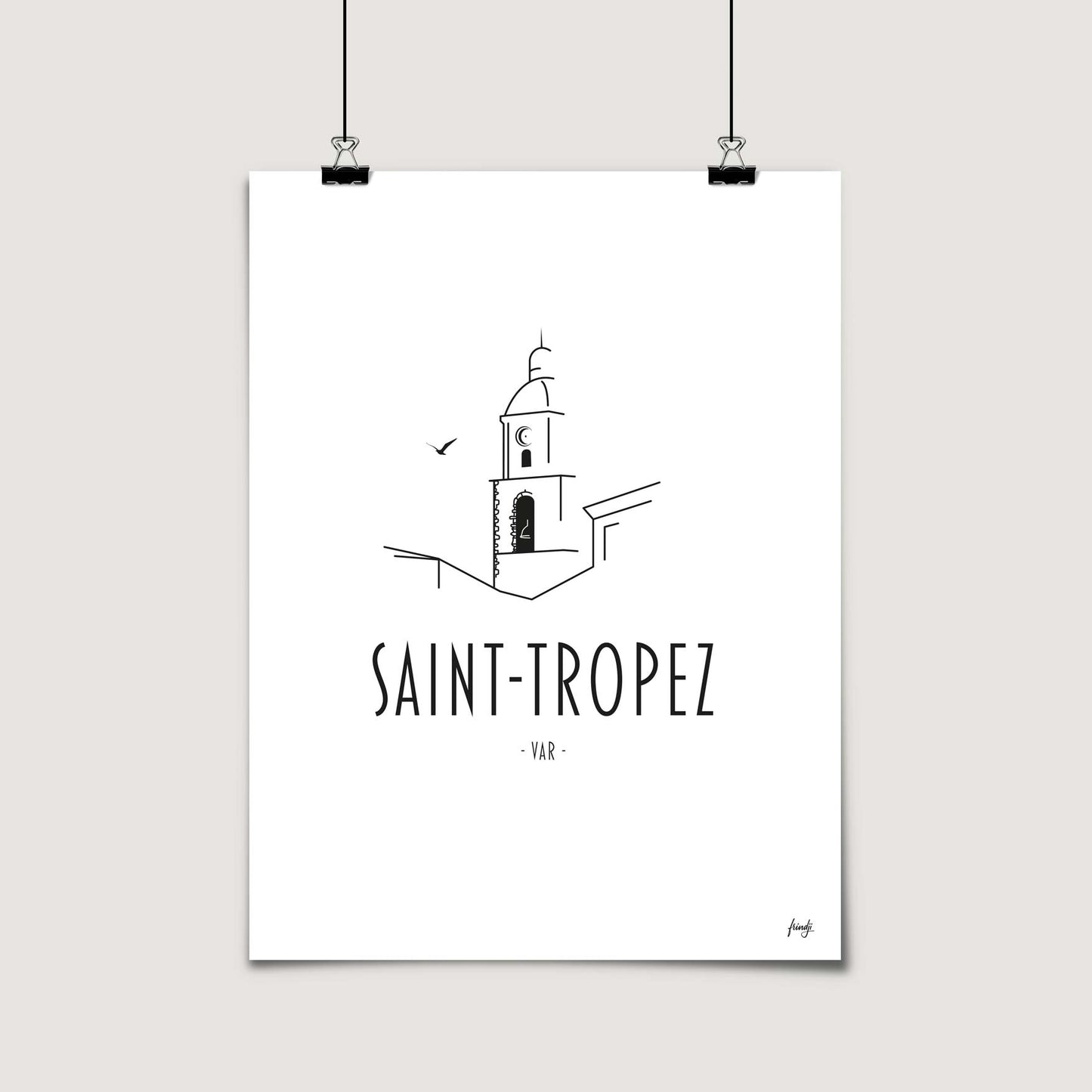 Poster Saint-Tropez