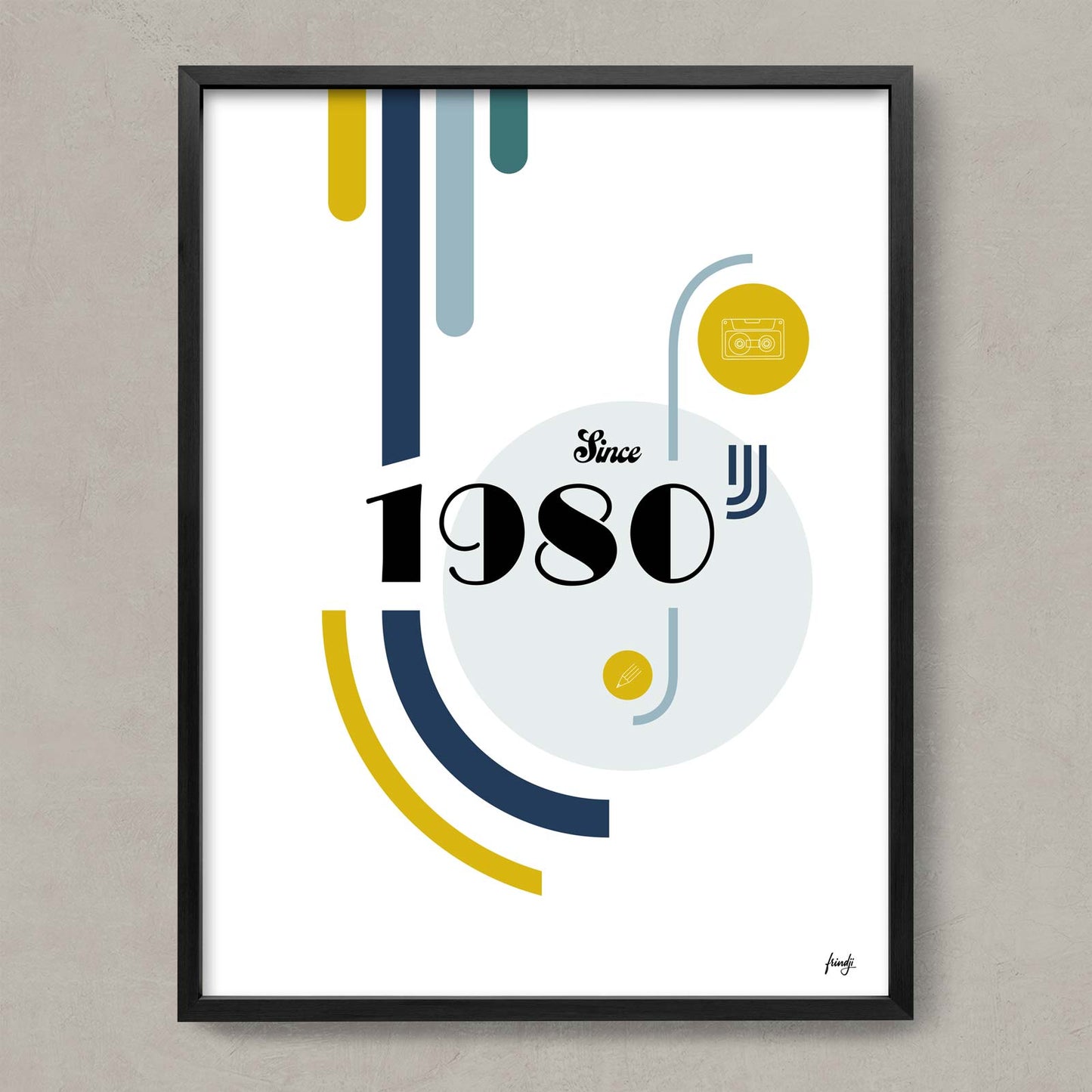 Affiche des année 1980