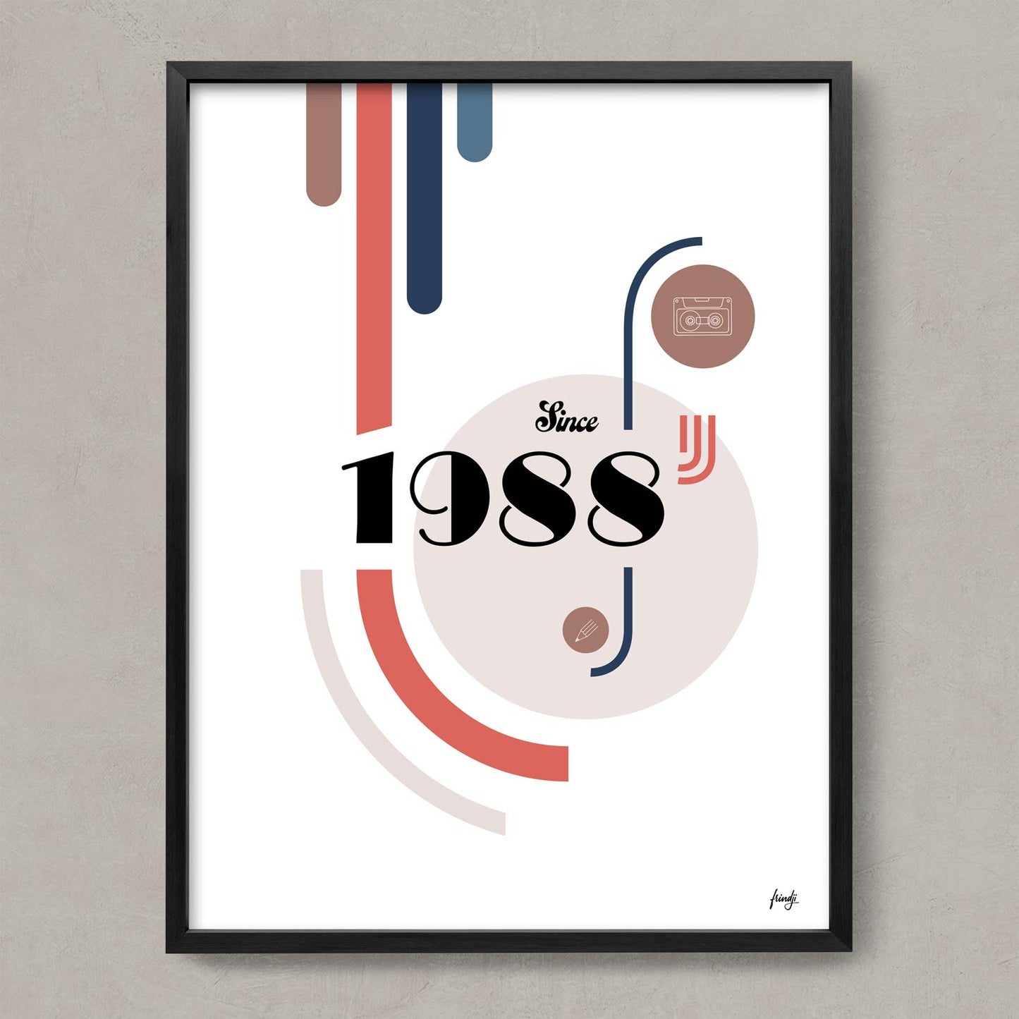 Affiche de l'année 1988