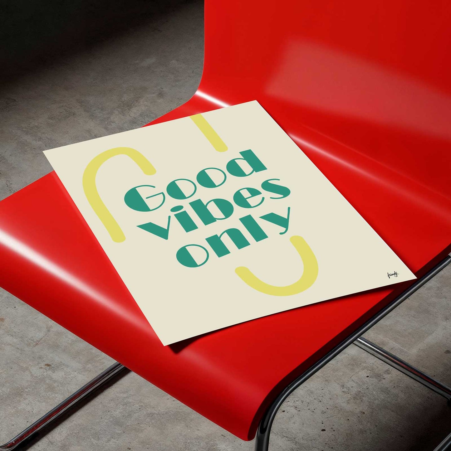 Poster GOOD VIBES ONLY