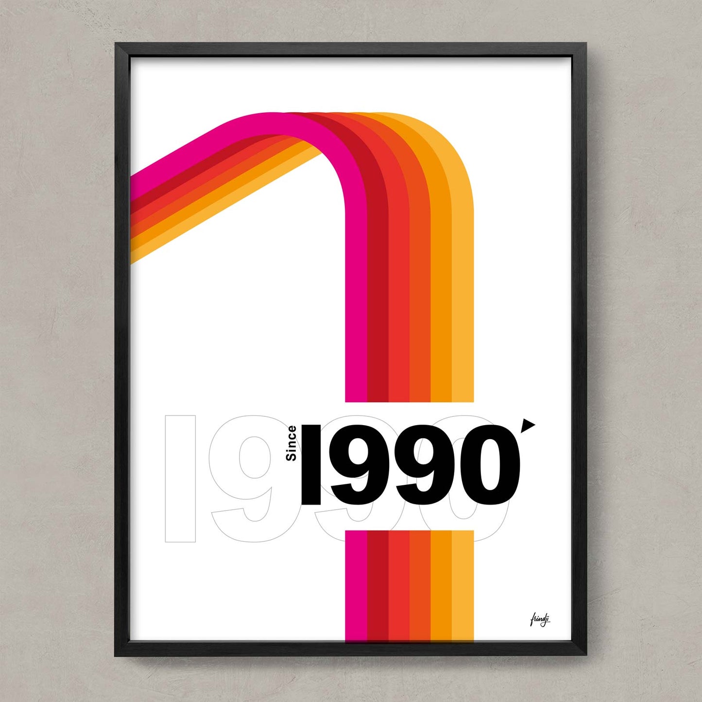 Affiche 1990