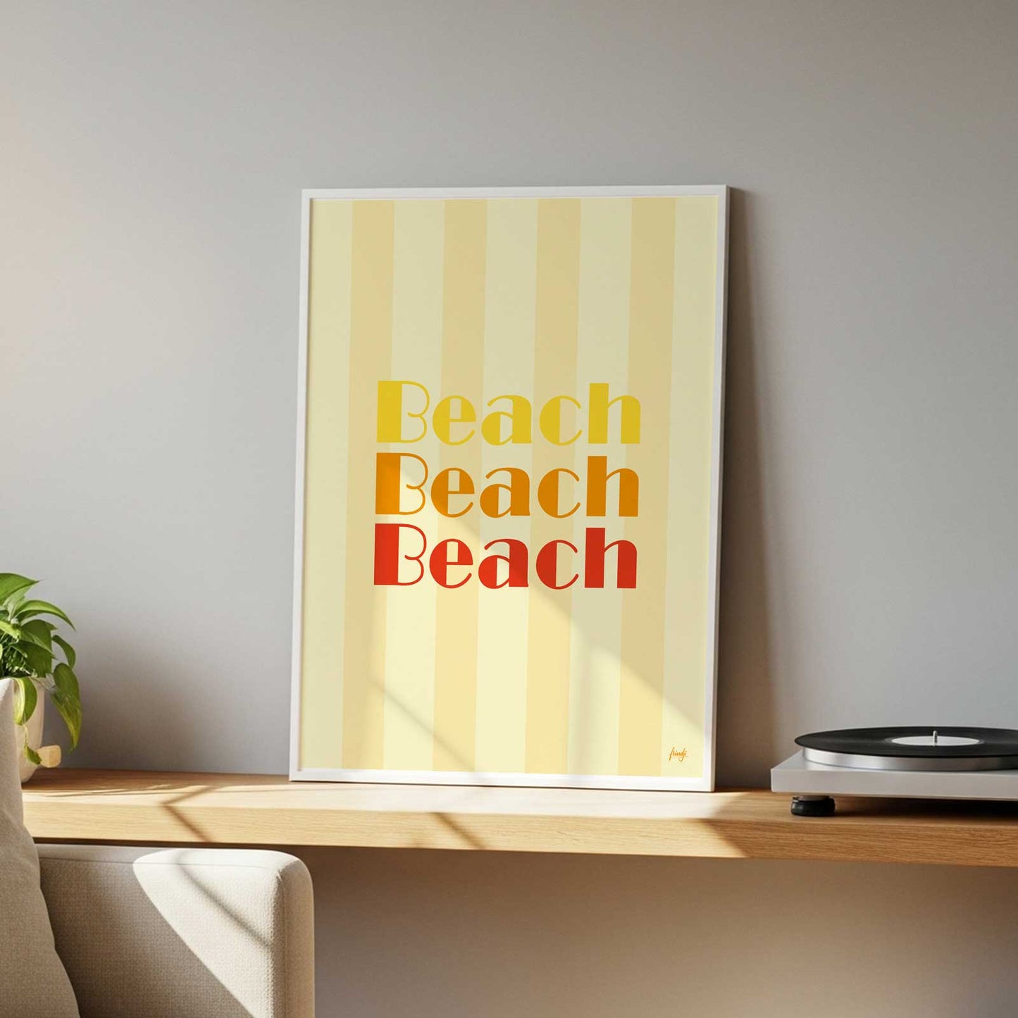 Affiche Beach