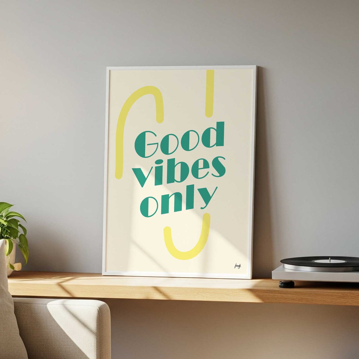 Affiche Good Vibes Only