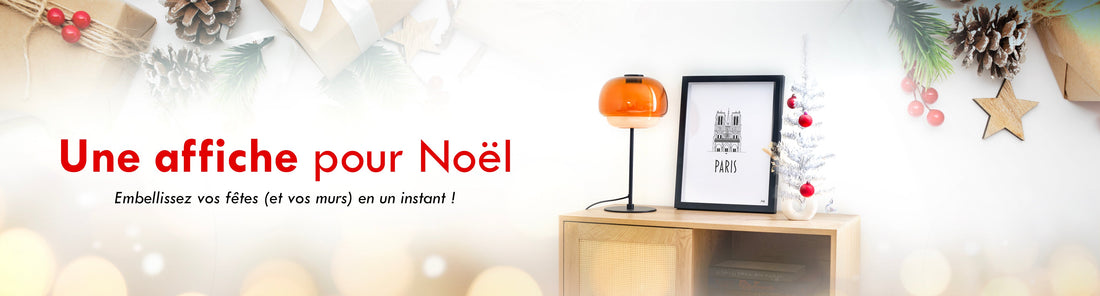 Cadeau de Noël original : Offrez une affiche personnalisée Frindji