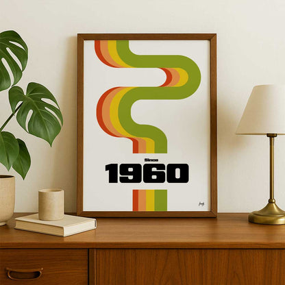 Affiche 1960