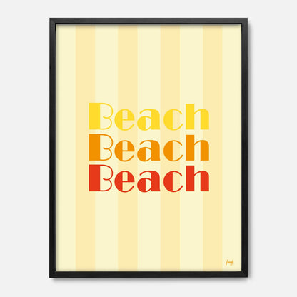 Affiche Beach
