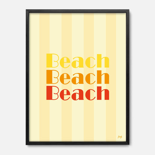 Affiche Beach