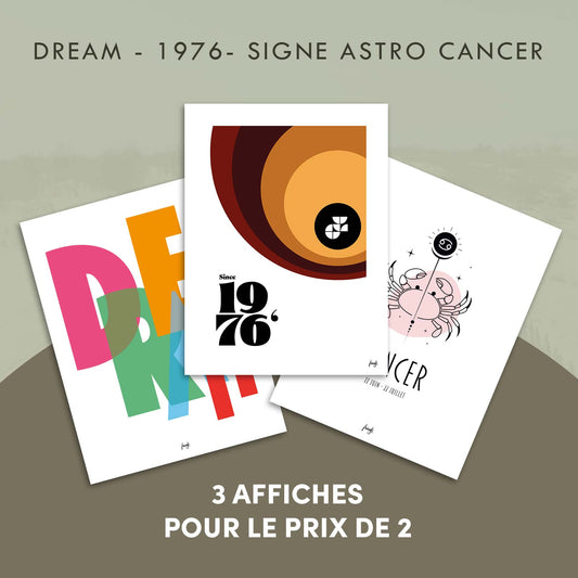 Affiche à offrir et cadeaux originales