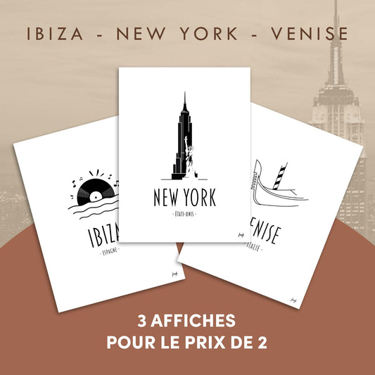 Affiche de décoration pour logement de vacances type airbnb abritel