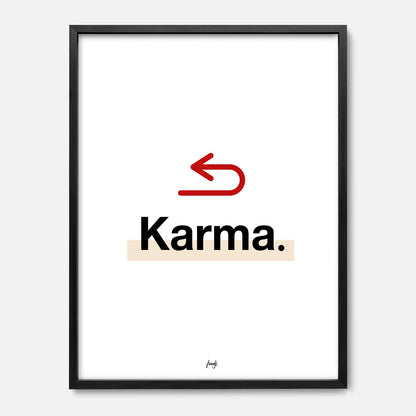 Affiche Karma
